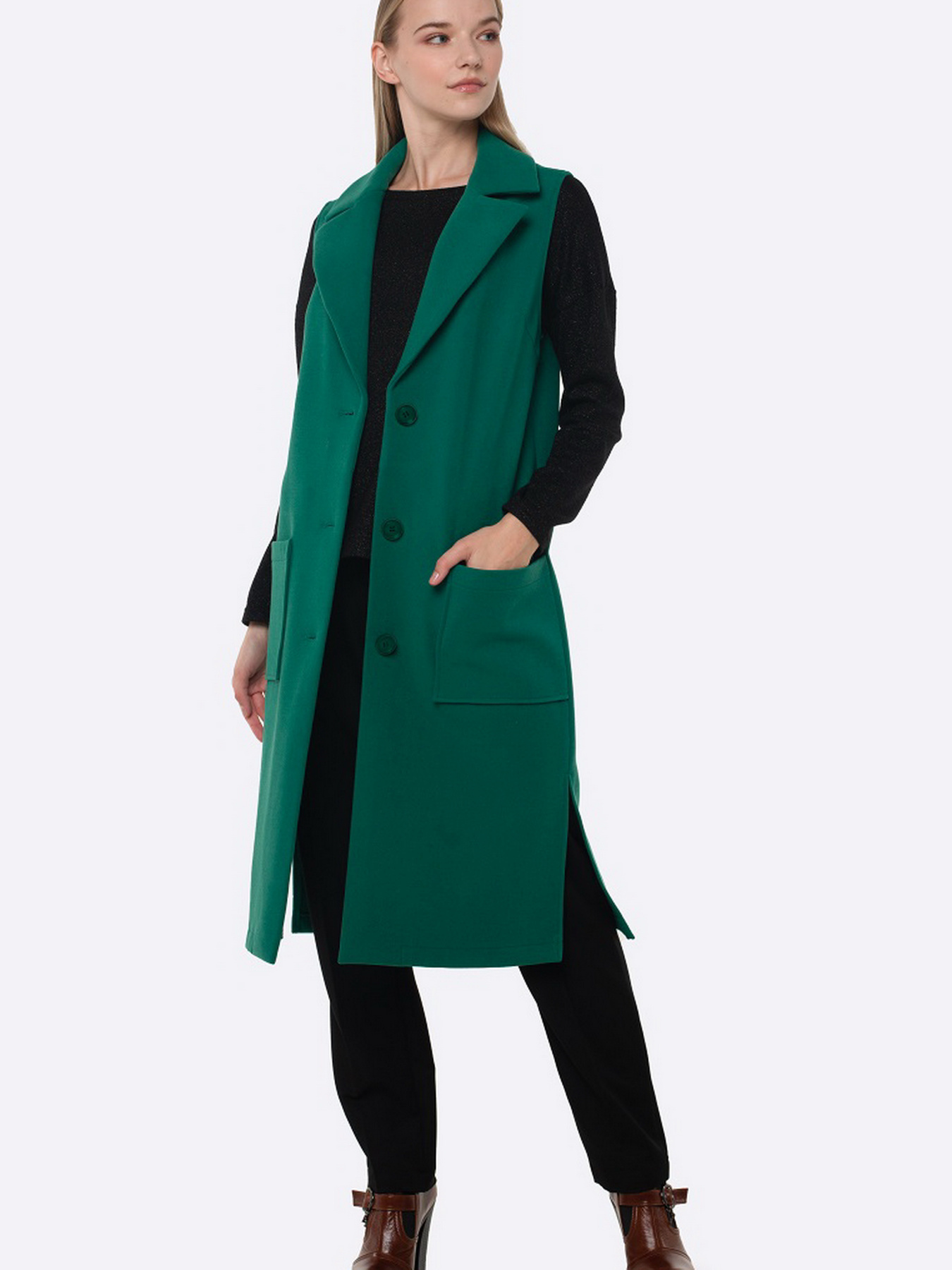 Жилет классический CAT ORANGE модель 4412 Фото