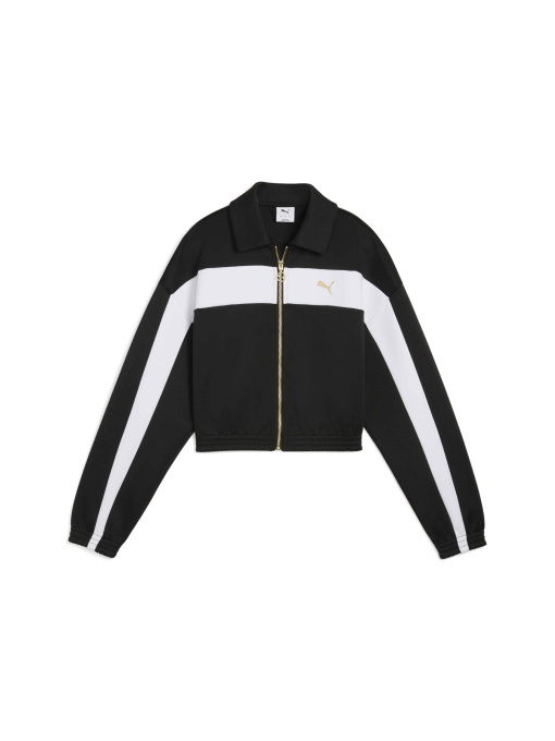 Спортивная кофта PUMA Relaxed Cropped Track Jacket модель 633773 Фото