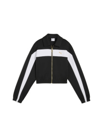 Спортивна кофта PUMA Relaxed Cropped Track Jacket модель 633773 Фото
