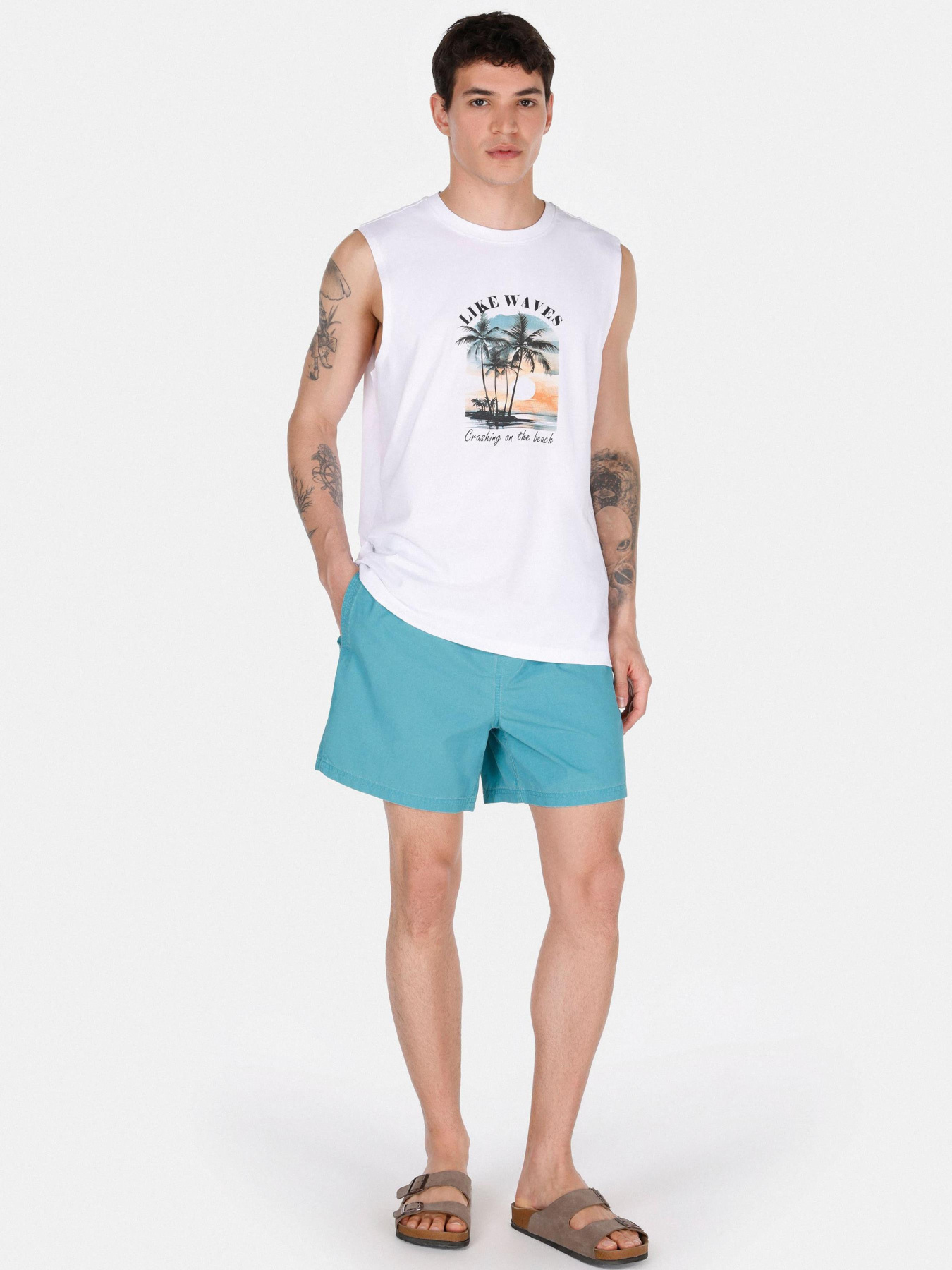 Одежда для пляжа Colin’s модель CL1074688_Q1.V1_TQI Фото