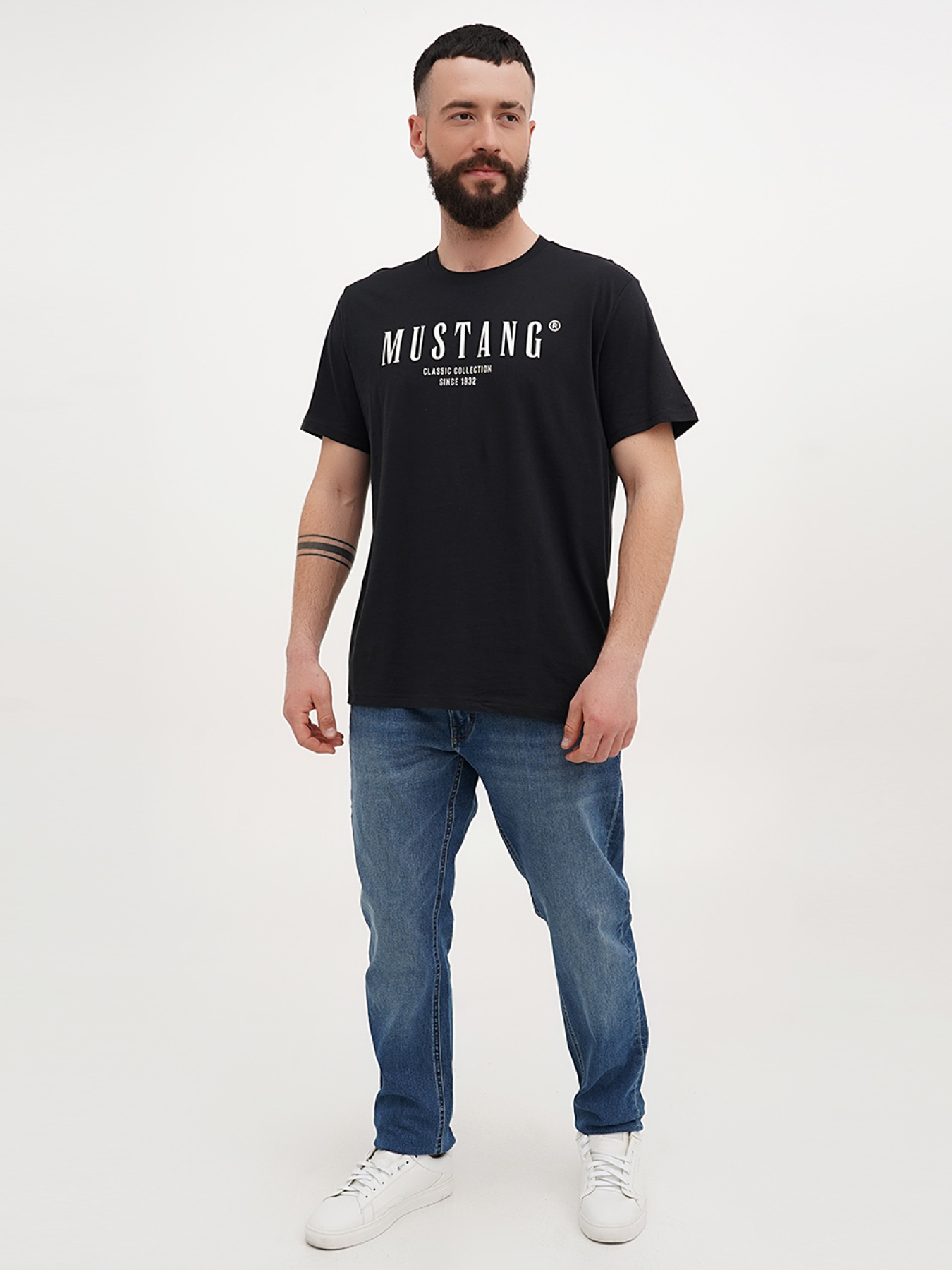 Зауженные джинсы Mustang Jeans Oregon Slim K модель 1013712 Фото