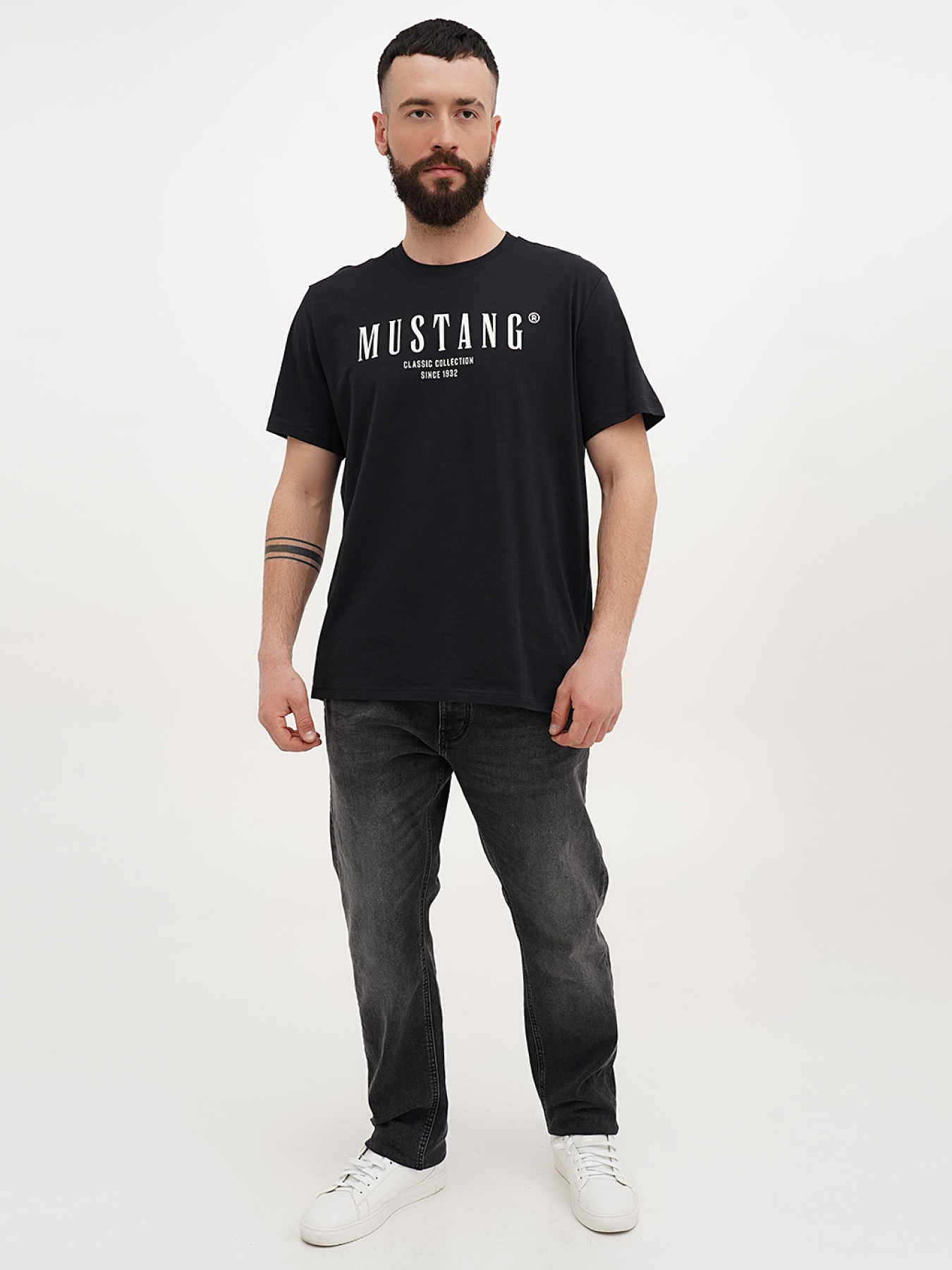 Зауженные джинсы Mustang Jeans Oregon Slim K модель 1013713 Фото