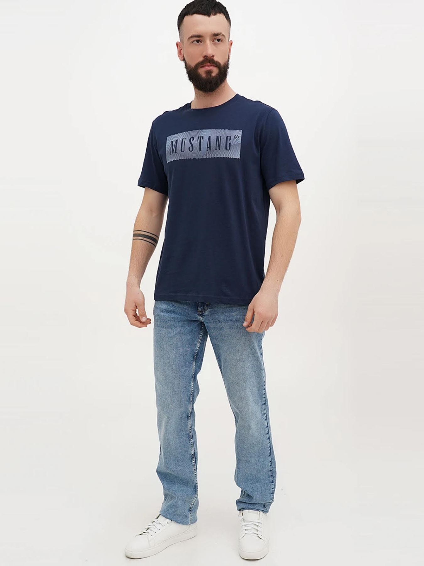 Прямые джинсы Mustang Jeans Tramper Straight модель 1013716 Фото