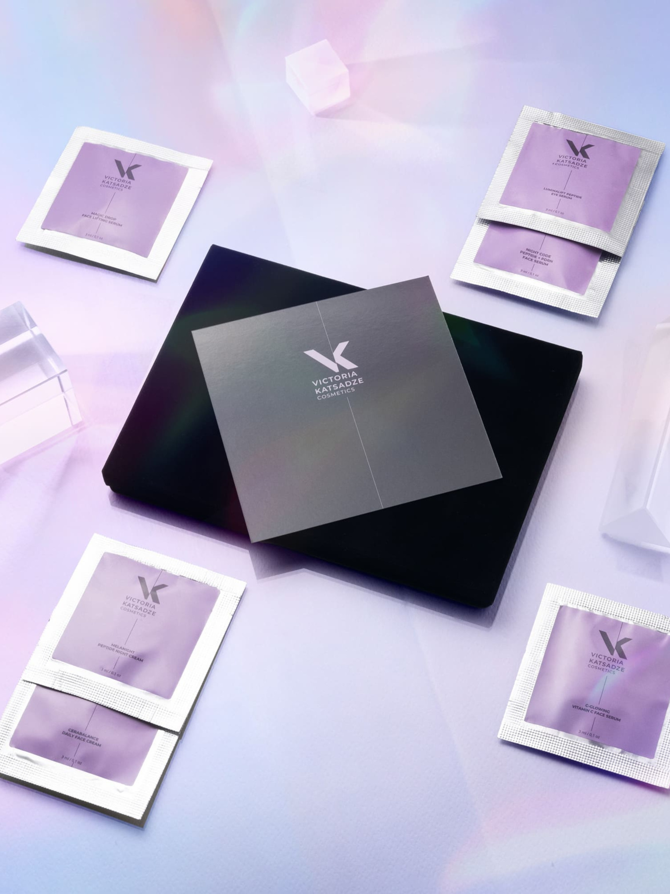 Набір тестерів усієї лінійки VK Cosmetics VK Cosmetics модель VK-0046 Фото