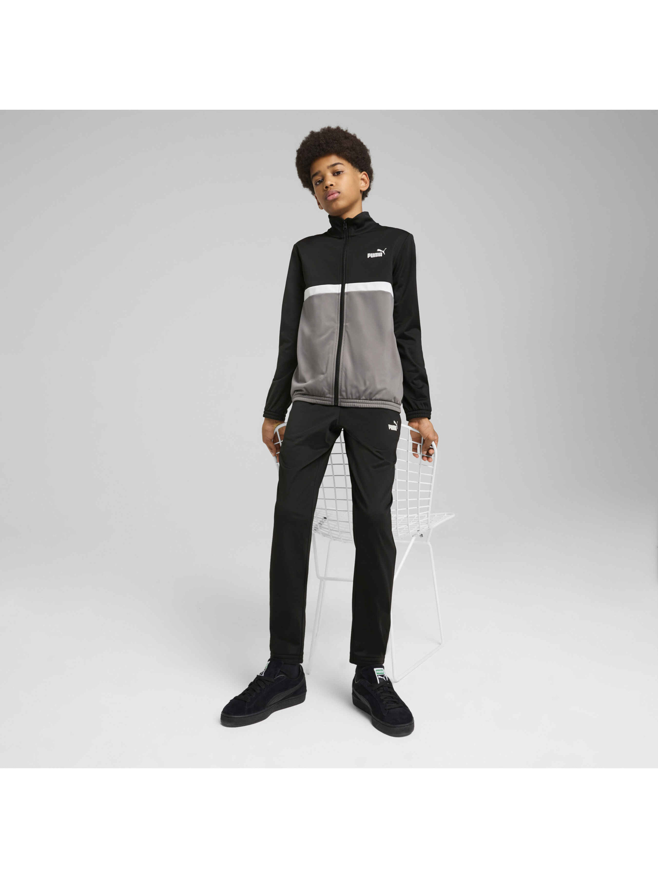 Спортивний костюм PUMA Poly Colorblock Suit модель 686294 Фото