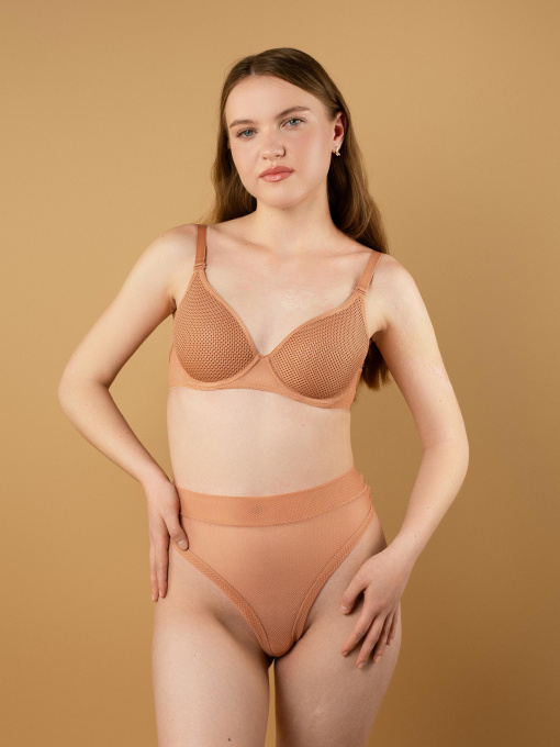 Бюстгальтер Brabrabra модель SLZ26201208_caramel Фото