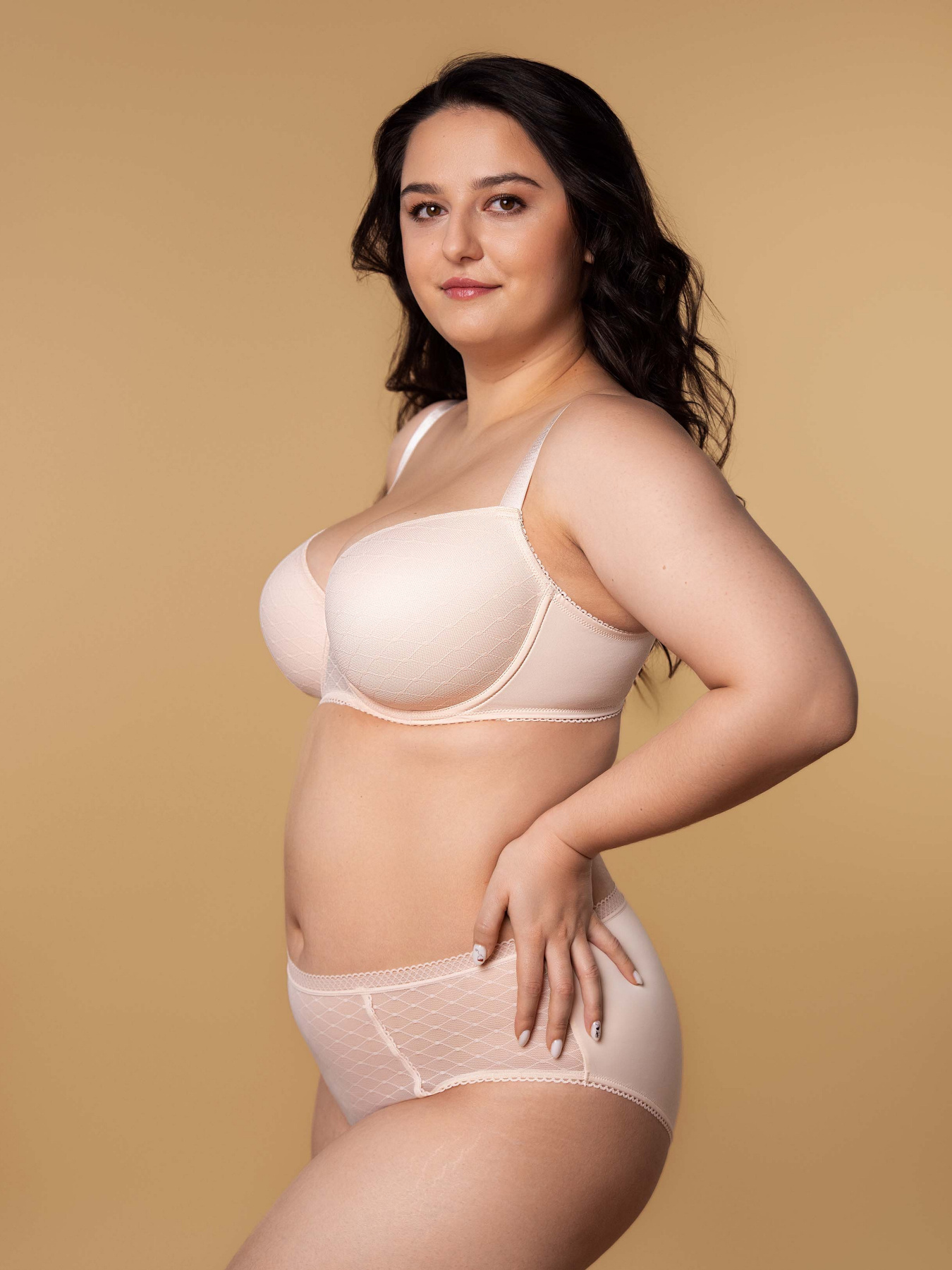 Трусы Brabrabra модель SLZ27502101_biscuit Фото