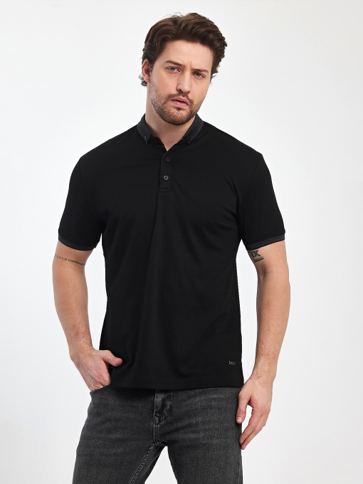 Поло Trend Collection модель TC12487BlackFTBLK Фото