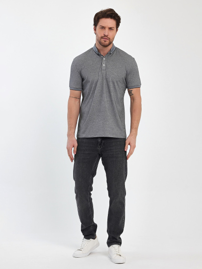 Поло Trend Collection модель TC12476GreyFTBLK — фото - INTERTOP
