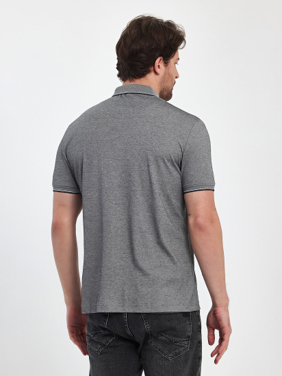 Поло Trend Collection модель TC12476GreyFTBLK — фото 5 - INTERTOP