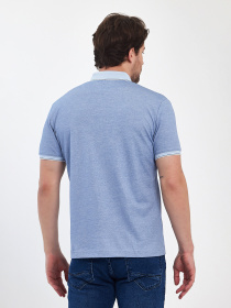 Поло Trend Collection модель TC12472BlueLightFTBLK Фото