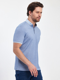 Поло Trend Collection модель TC12472BlueLightFTBLK Фото