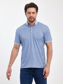 Поло Trend Collection модель TC12472BlueLightFTBLK Фото