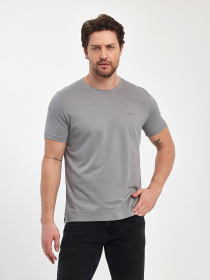 Футболка Trend Collection модель TC12467LightGreyFTBLK Фото