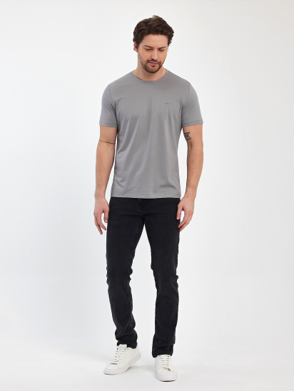 Футболка Trend Collection модель TC12467LightGreyFTBLK — фото - INTERTOP