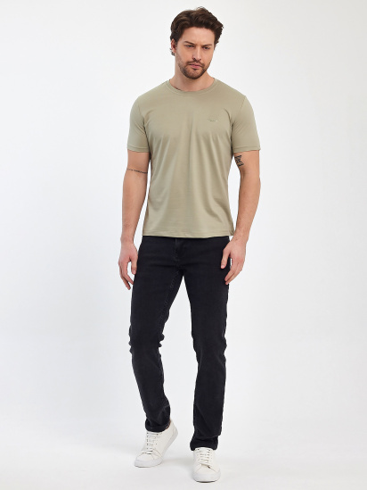 Футболка Trend Collection модель TC12466OliveFTBLK — фото - INTERTOP