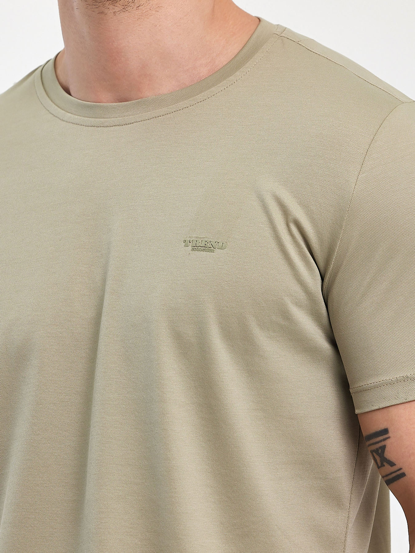 Футболка Trend Collection модель TC12466OliveFTBLK Футболка Trend Collection модель TC12466OliveFTBLK Фото