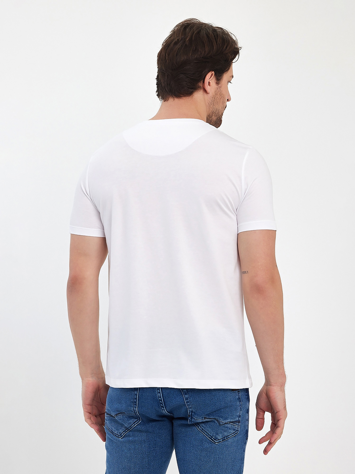 Футболка Trend Collection модель TC12465WhiteFTBLK Фото