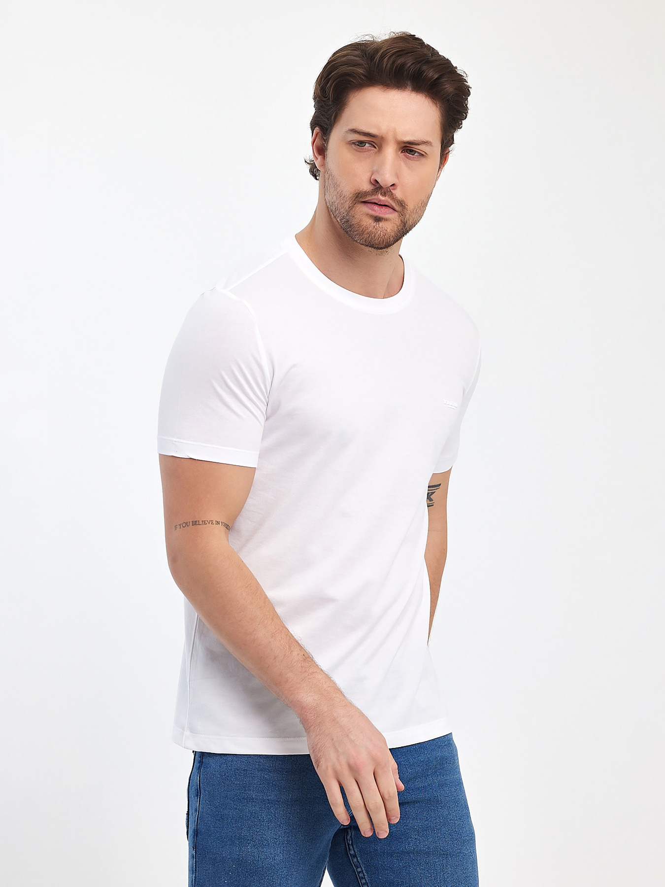 Футболка Trend Collection модель TC12465WhiteFTBLK Фото