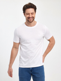 Футболка Trend Collection модель TC12465WhiteFTBLK Фото