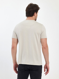 Футболка Trend Collection модель TC12464BeigeFTBLK Футболка Trend Collection модель TC12464BeigeFTBLK Фото