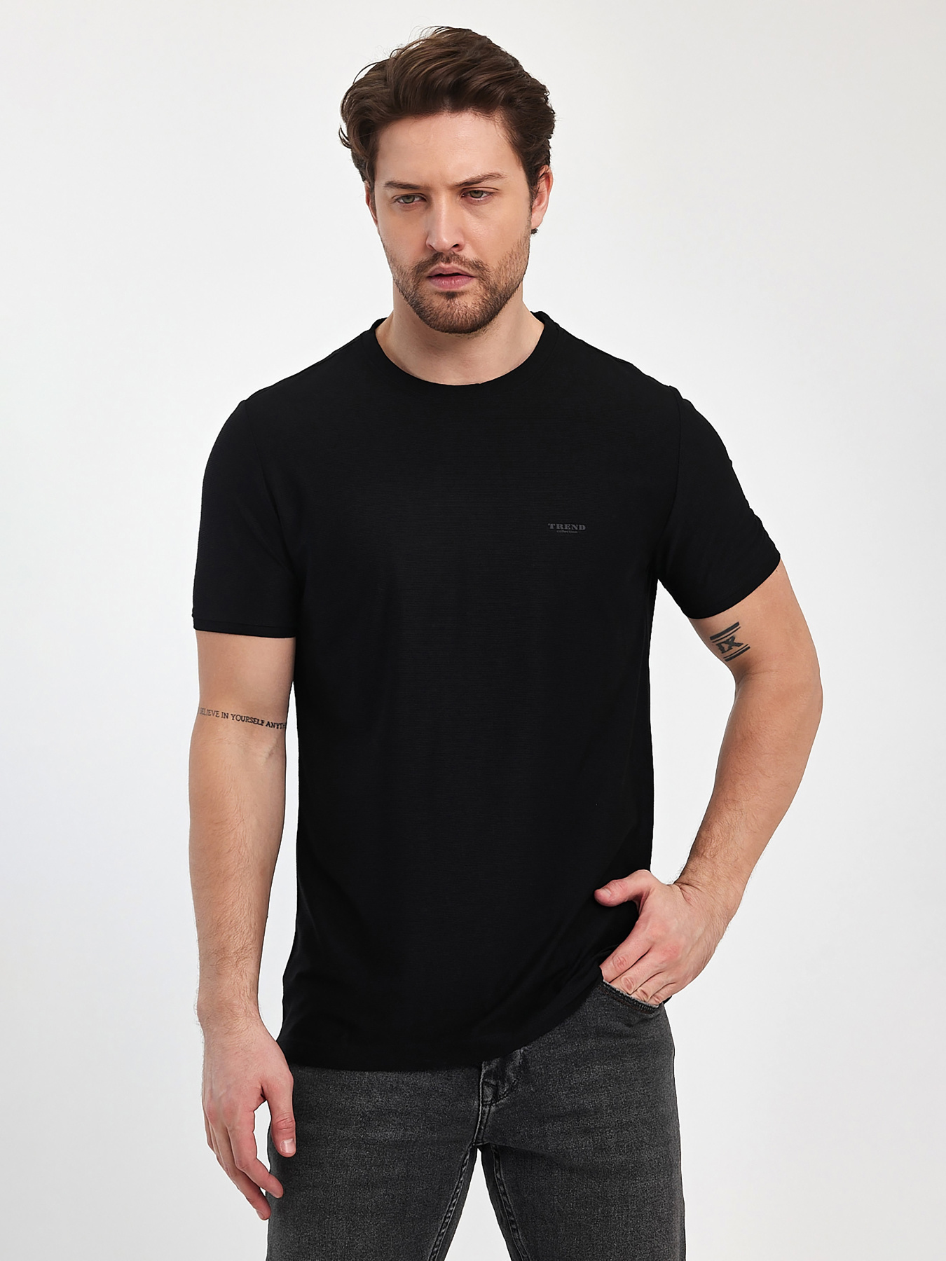 Футболка Trend Collection модель TC12462BlackFTBLK Фото