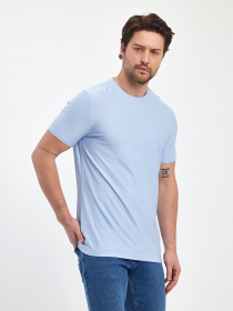 Футболка Trend Collection модель TC12461BlueLightFTBLK Фото