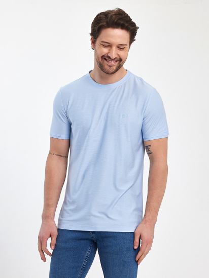 Футболка Trend Collection модель TC12461BlueLightFTBLK - фото