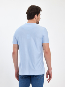 Футболка Trend Collection модель TC12461BlueLightFTBLK Фото