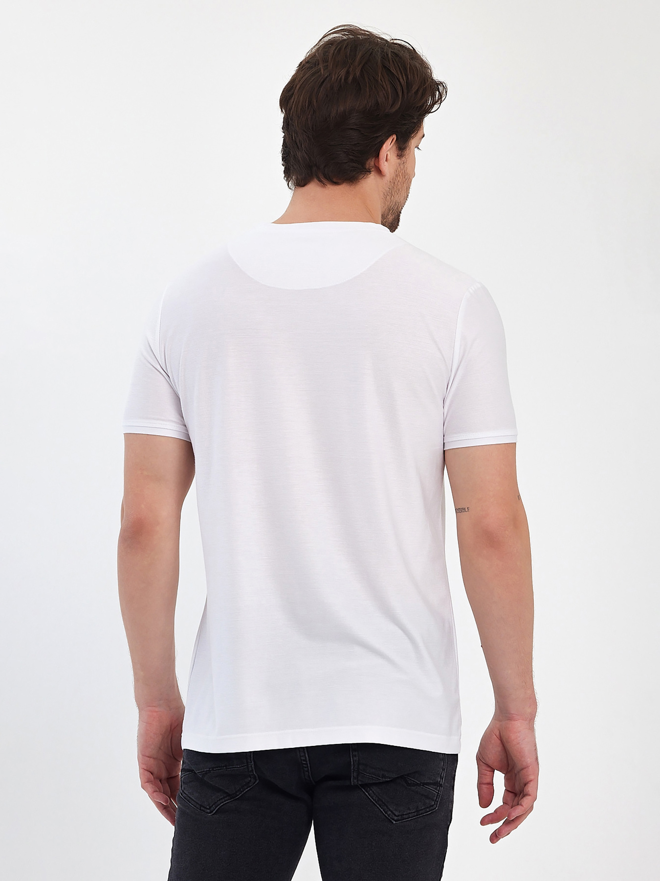 Футболка Trend Collection модель TC12460WhiteFTBLK Фото