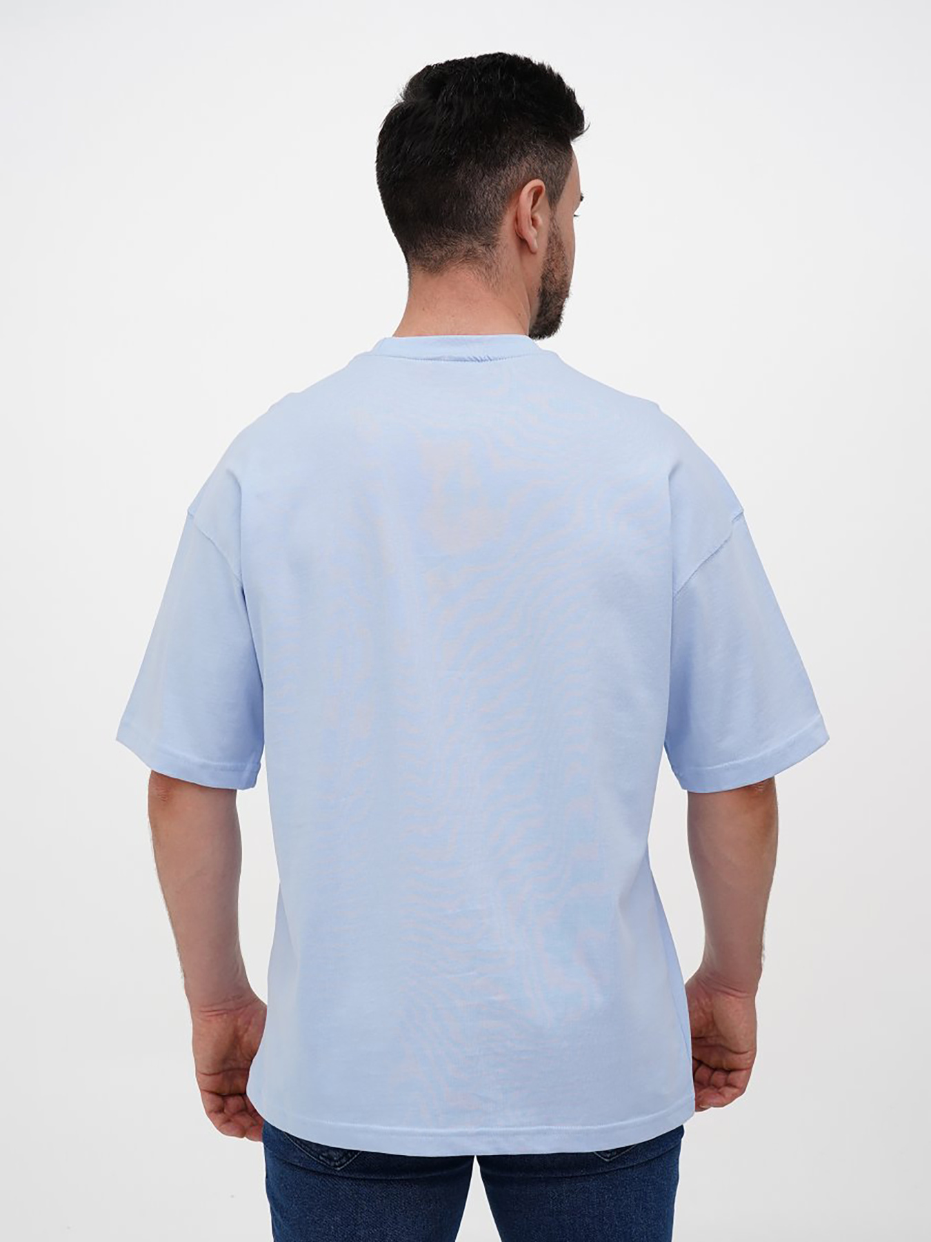 Футболка Trend Collection модель TC12261BlueLightFTBLK Фото