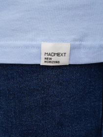 Футболка Trend Collection модель TC12261BlueLightFTBLK Фото