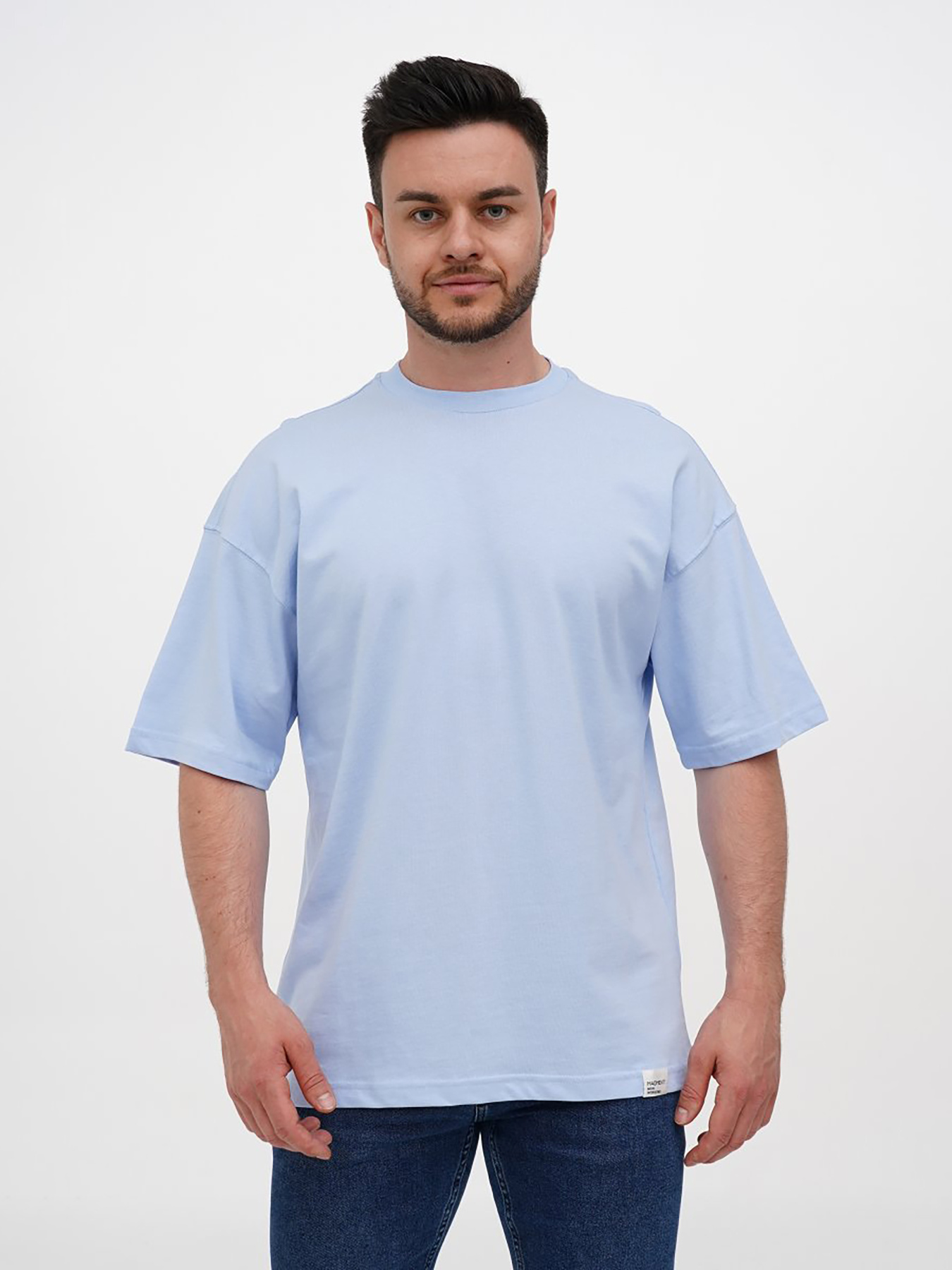 Футболка Trend Collection модель TC12261BlueLightFTBLK Фото