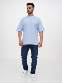 Футболка Trend Collection модель TC12261BlueLightFTBLK Фото