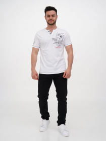 Поло Trend Collection модель TC12200WhiteFTBLK Поло Trend Collection модель TC12200WhiteFTBLK Фото