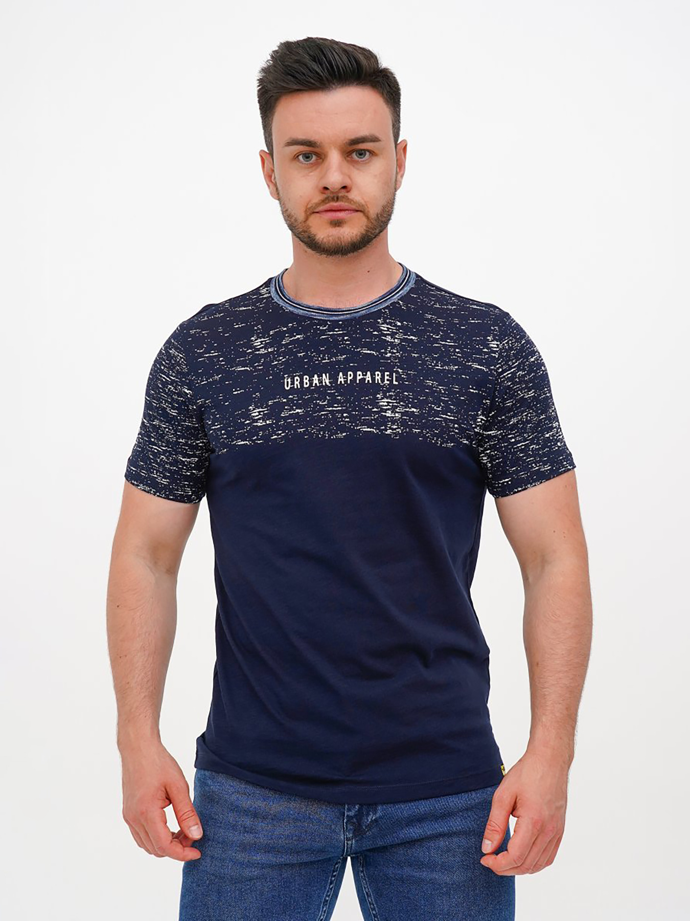 Футболка Trend Collection модель TC12199DarkBlueFTBLK Фото