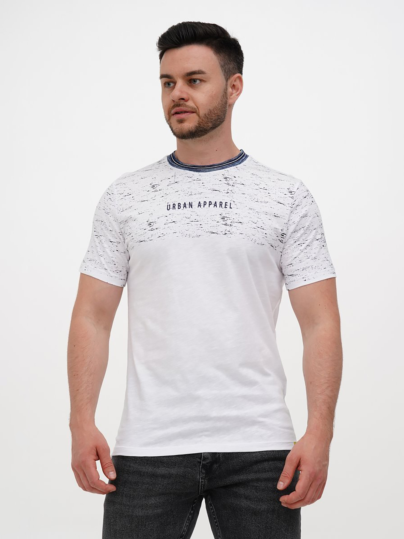 Футболка Trend Collection модель TC12198WhiteFTBLK Фото