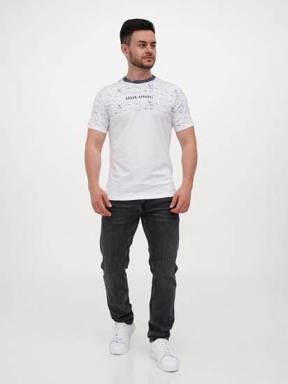 Футболка Trend Collection модель TC12198WhiteFTBLK — фото - INTERTOP