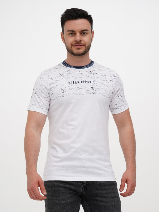 Футболка Trend Collection модель TC12198WhiteFTBLK Фото