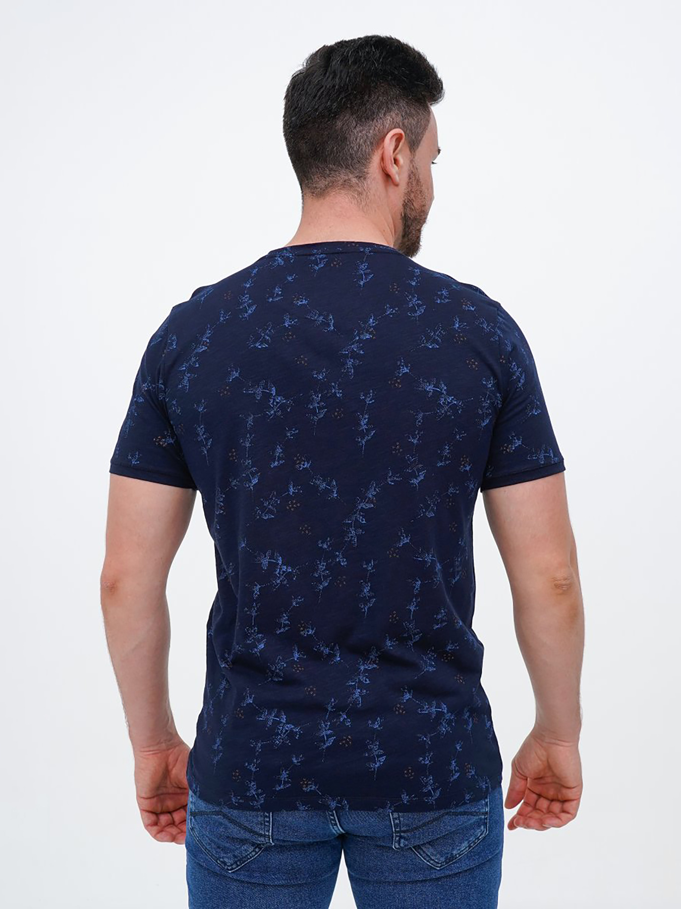 Футболка Trend Collection модель TC12194DarkBlueFTBLK Фото