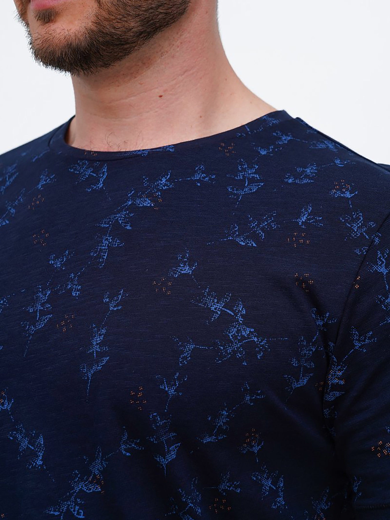 Футболка Trend Collection модель TC12194DarkBlueFTBLK Фото