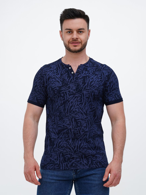 Поло Trend Collection модель TC12192DarkBlueFTBLK Фото