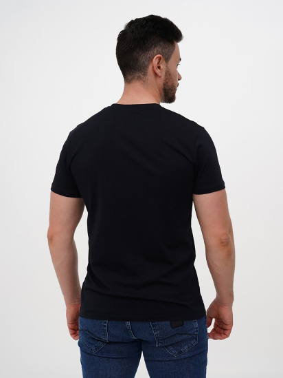 Футболка Trend Collection модель TC12184DarkBlueFTBLK — фото 4 - INTERTOP