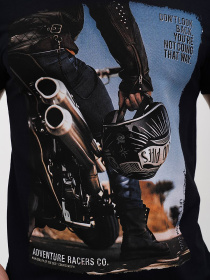 Футболка Trend Collection модель TC12184DarkBlueFTBLK Футболка Trend Collection модель TC12184DarkBlueFTBLK Фото