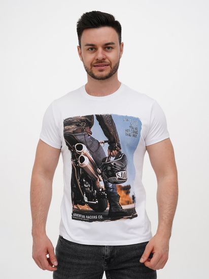 Футболка Trend Collection модель TC12183WhiteFTBLK - фото