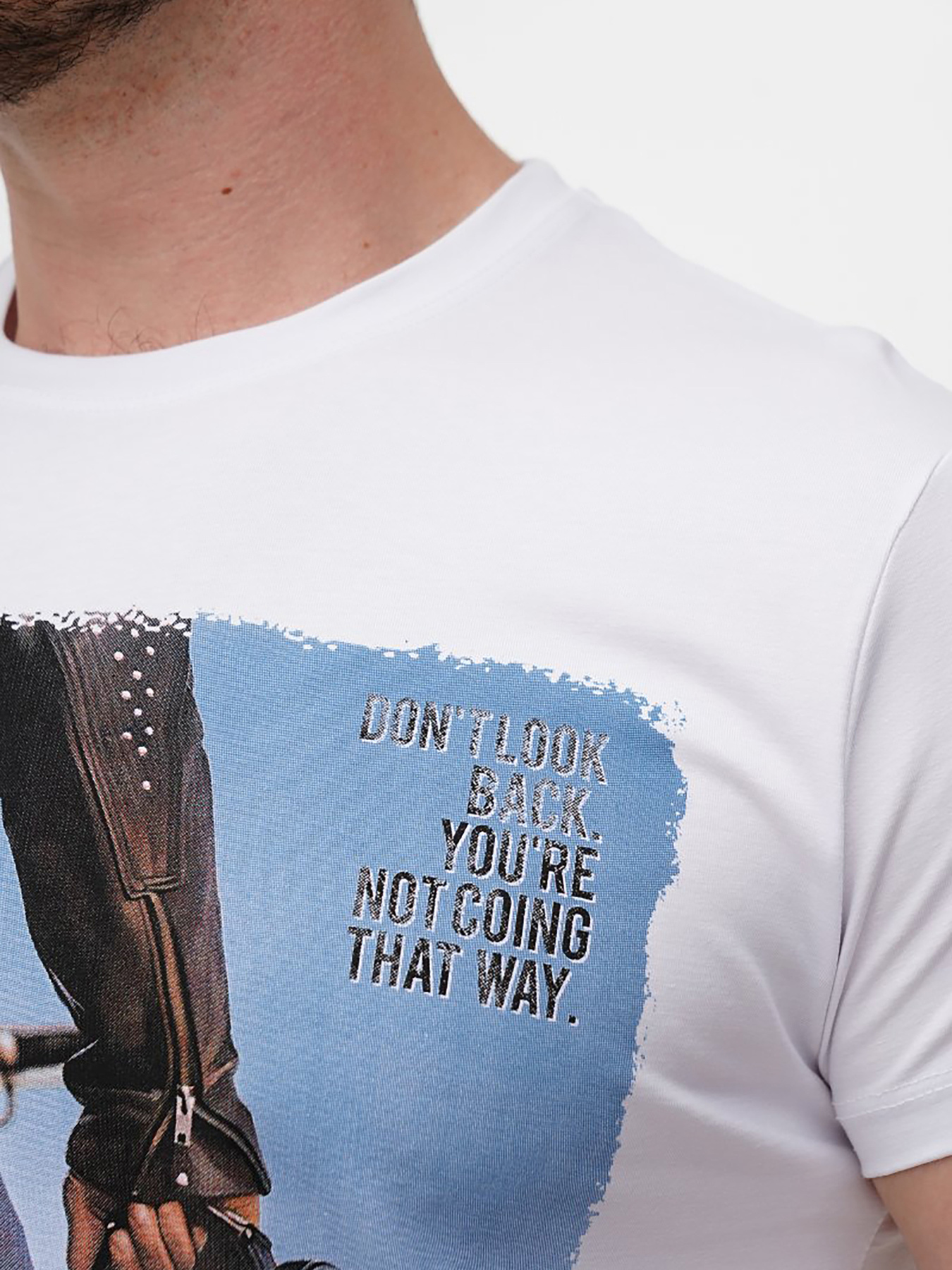 Футболка Trend Collection модель TC12183WhiteFTBLK Фото