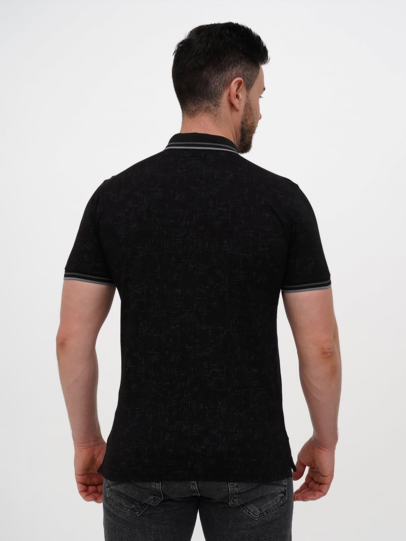 Поло Trend Collection модель TC12135BlackFTBLK Фото