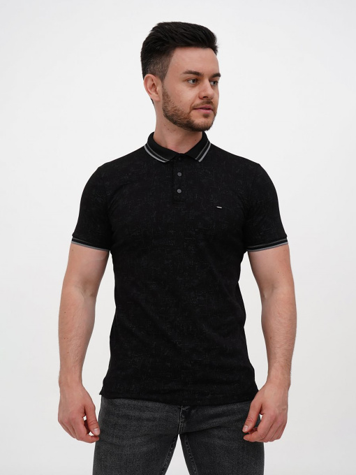 Поло Trend Collection модель TC12135BlackFTBLK Фото