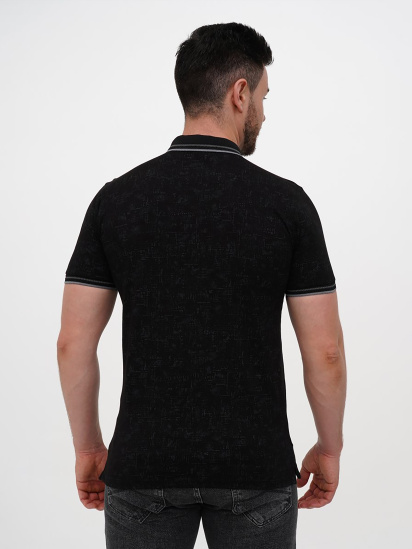 Поло Trend Collection модель TC12131BlackFTBLK — фото 3 - INTERTOP