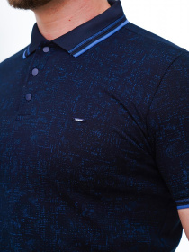 Поло Trend Collection модель TC12130DarkBlueFTBLK Фото